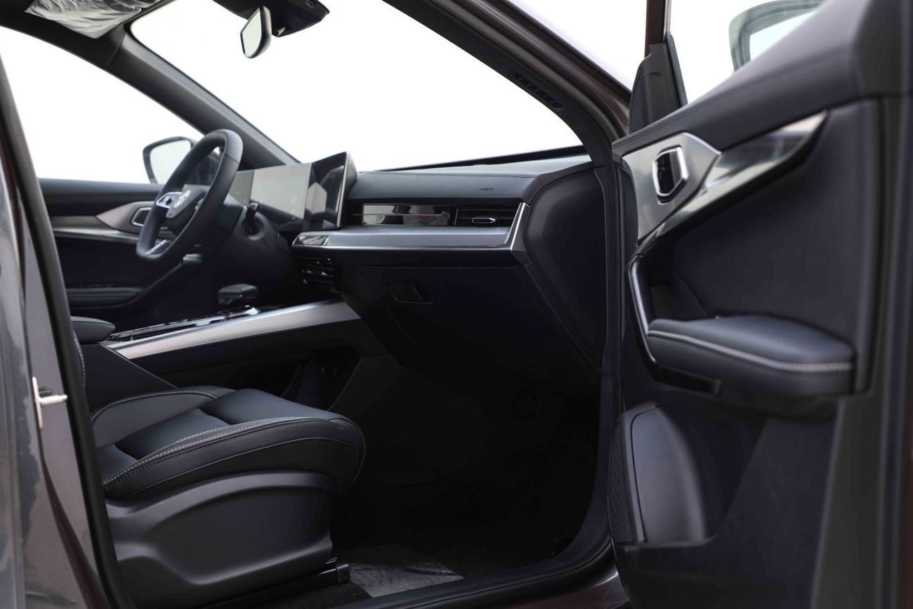 أم جي 1 2024 MG1 1.5 CVT LUXURY - رمادي أسود مزدوج طن من الداخل Black teche | تصدير فقط