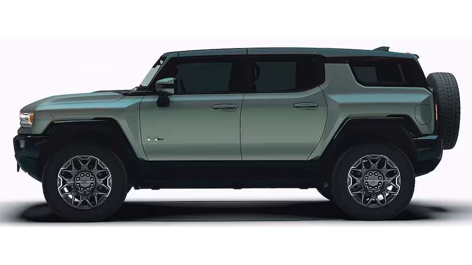 GMC Hummer EV exterior - Side Profile
