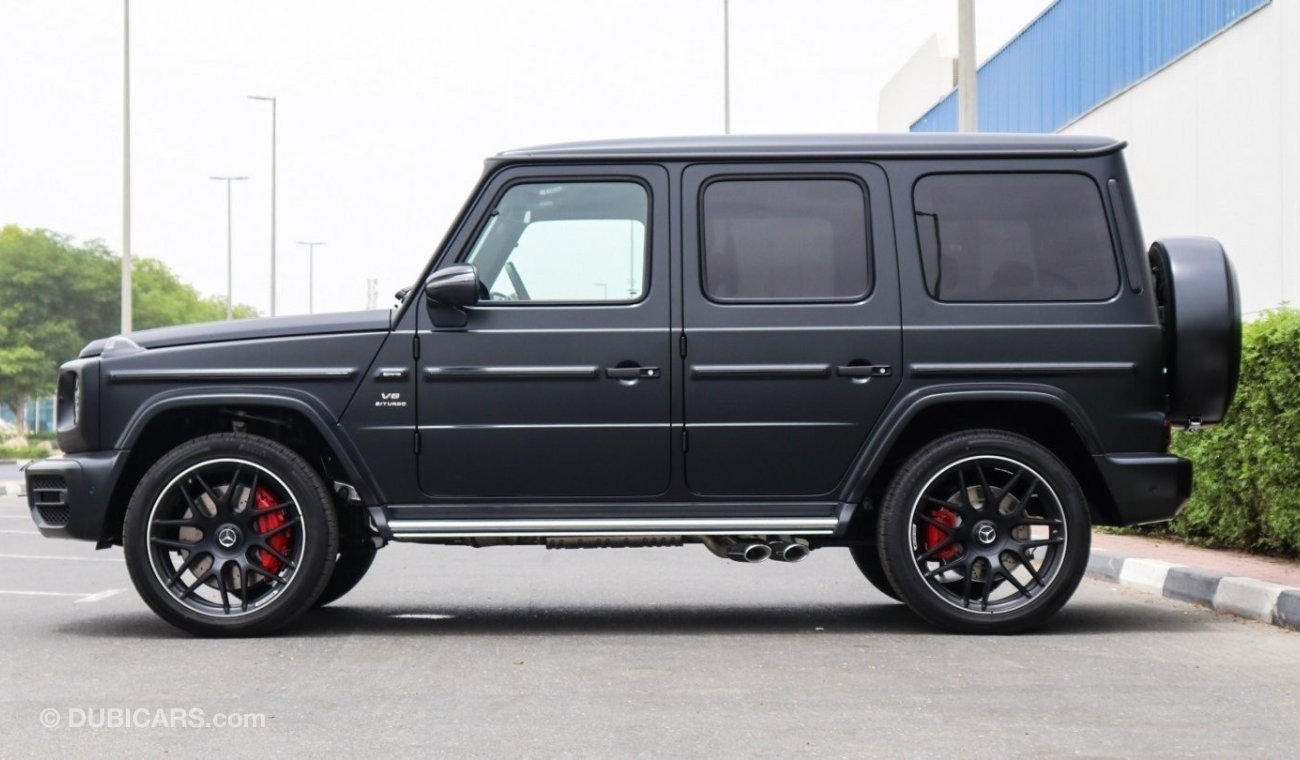 مرسيدس بنز G 63 AMG V8 BITURBO 2021 Black Matte Local Registration + 10%