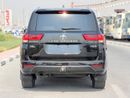 تويوتا لاند كروزر VXR تويوتا لاندكروزر LC300 SUV، محرك بنزين ثنائي التوربو سعة 3.5 لتر، 7 مقاعد، 5 أبواب، لون خارجي أسود، 
