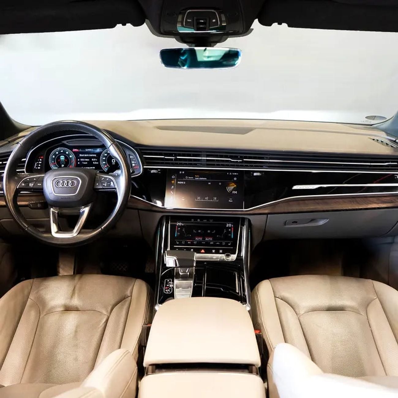 Audi Q7 55 TFSI quattro S-Line 3.0L AED 3,065 P.M • 0% Downpayment • Audi Q7 55TFSI S-Line • Agency Warranty