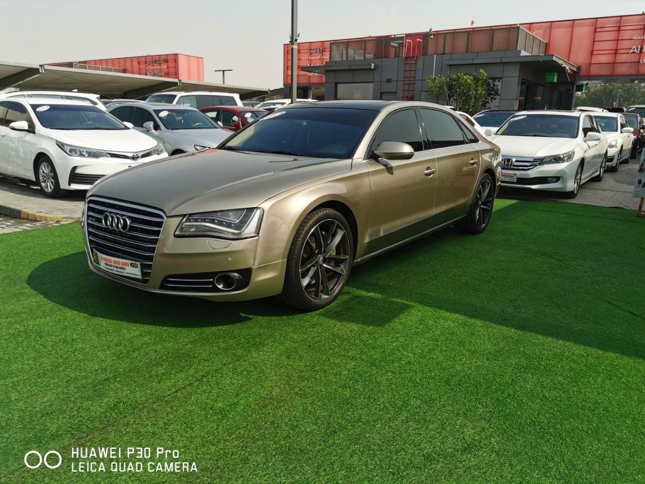 Audi A8 GCC, converted to 2020 model