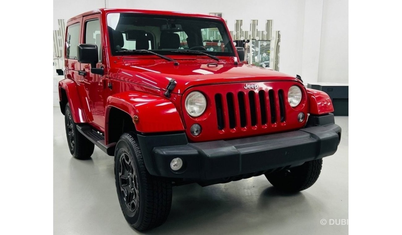 Jeep Wrangler GCC .. Original Paint .. Perfect Condition .. V6 .. SAHARA .