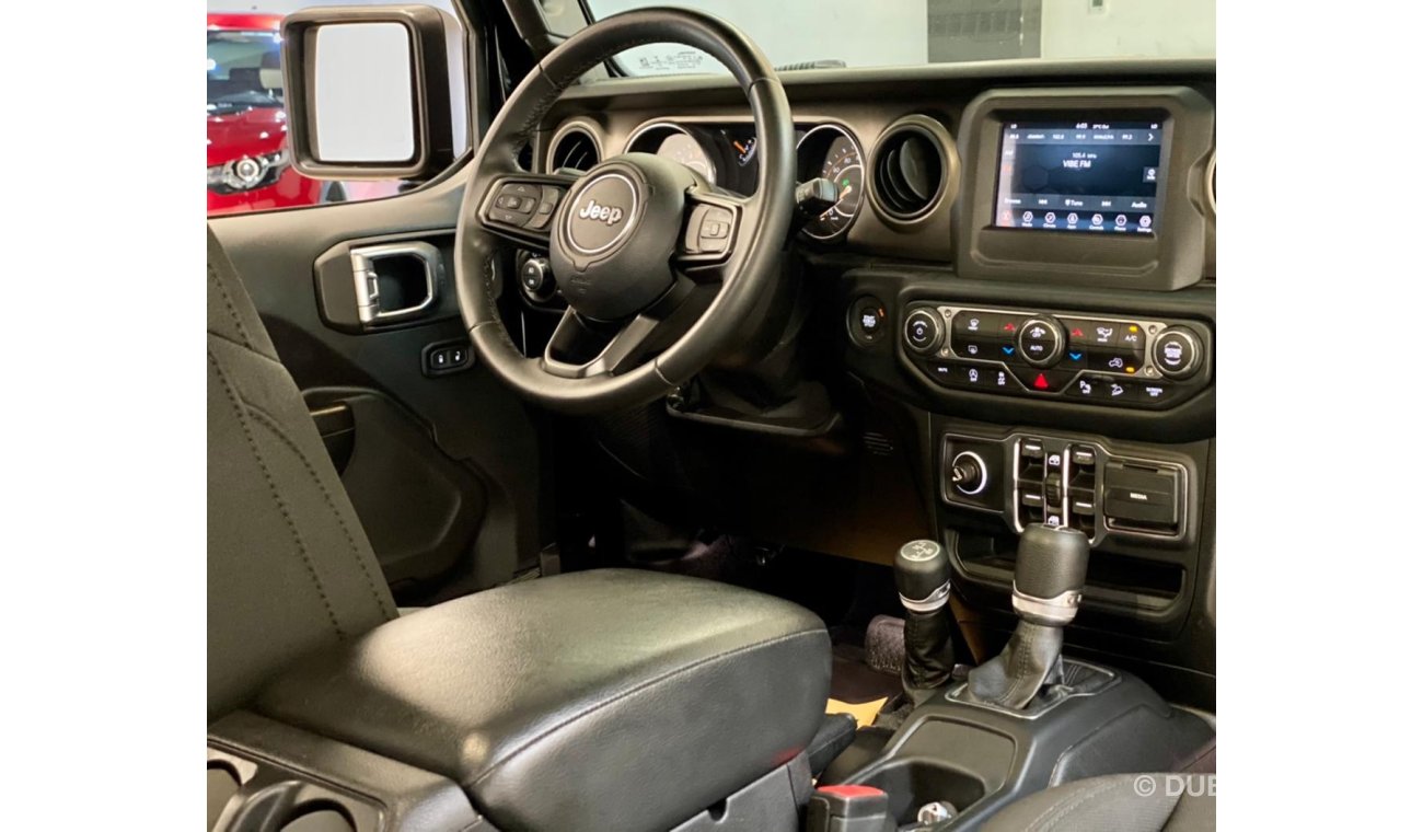 Jeep Wrangler 2019 Jeep Wrangler Sport Unlimited, Jeep Warranty/Service History, GCC