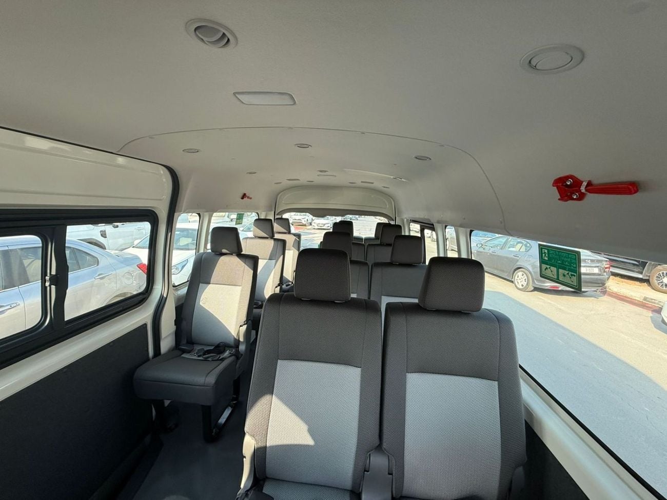 تويوتا هاياس HIACE 2026 MODEL 13 SEATS 3.5L PETROL V6 HIGH ROOF A/T