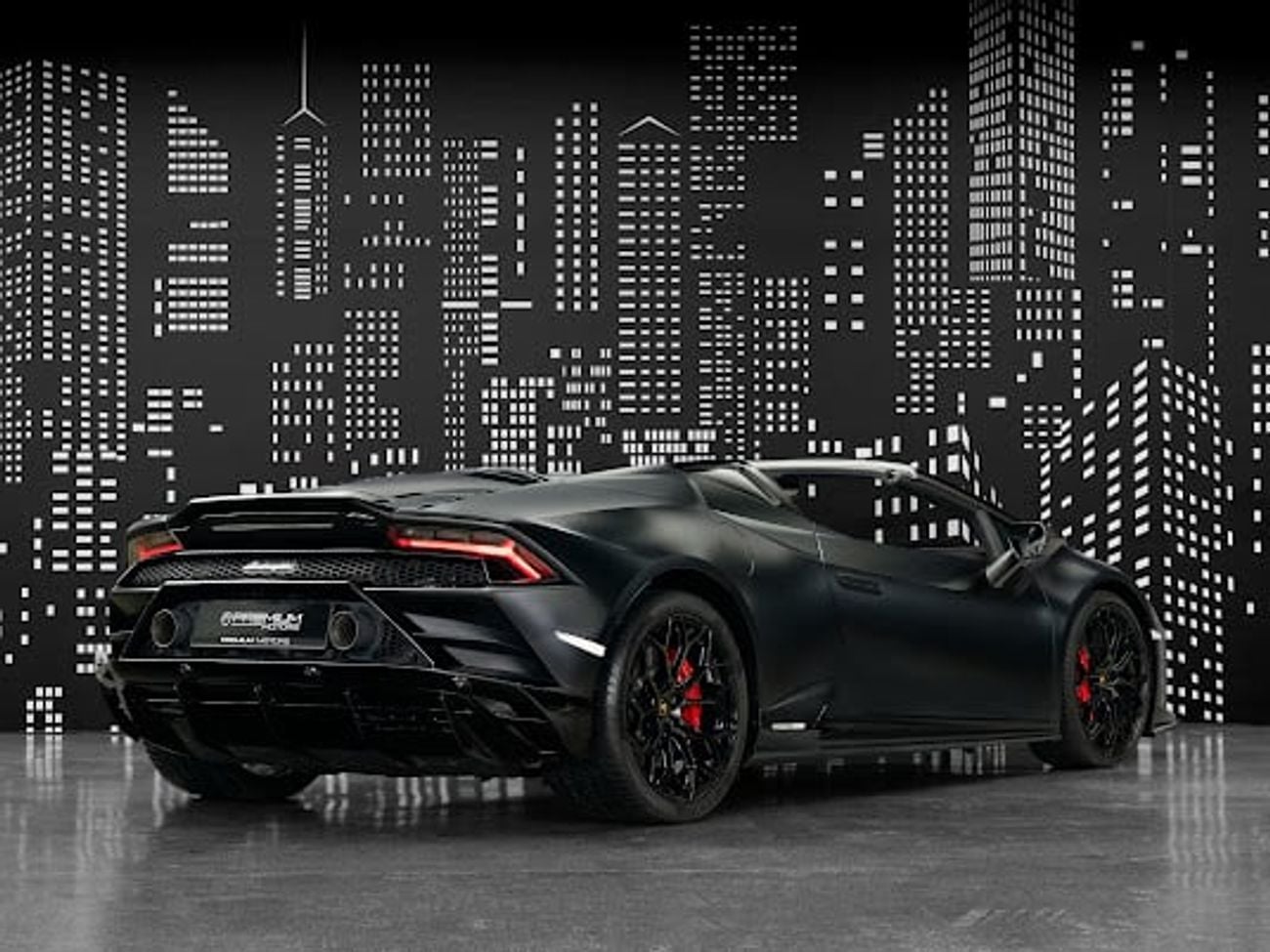 Lamborghini Huracan Evo Spyder LAMBORGHINI | HURACAN EVO SPIDER | AD PERSONAM COLOR BLACK MATTE