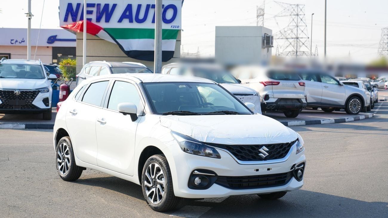 Suzuki Baleno تمام، هذا **العنوان بنفس النموذج المعتمد**:  ---  Brand New 2026 Suzuki Baleno GLX (N-BAL15-P-26-GLX
