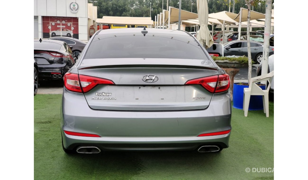 Hyundai Sonata Hyundai Sonata Sport 2017 Silver 2.4L