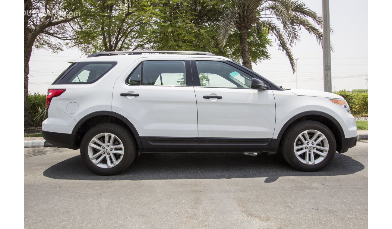 Ford Explorer GCC FORD EXPLORER -2015 ZERO DOWN PAYMENT - 1100 AED/MONTHLY - 1 YEAR WARRANTY