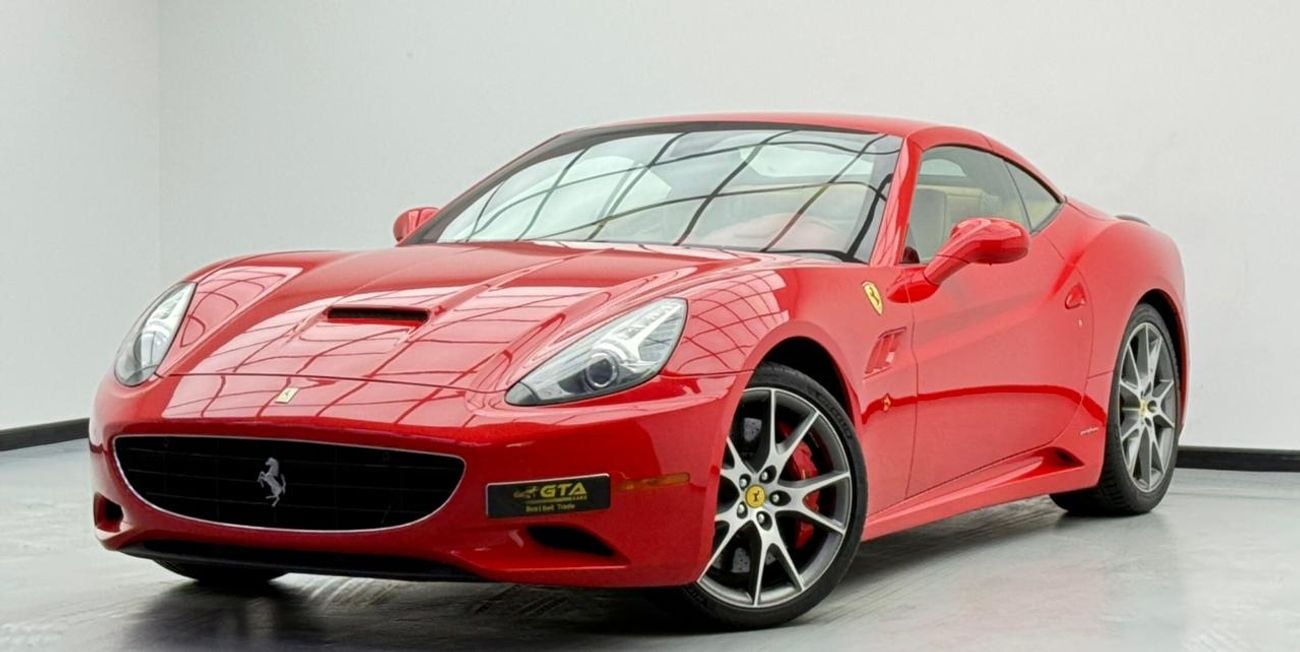 فيراري كاليفورنيا Std 4.3L (460 HP) 2013 Ferrari California ,Excellent Condition ,GCC Spec