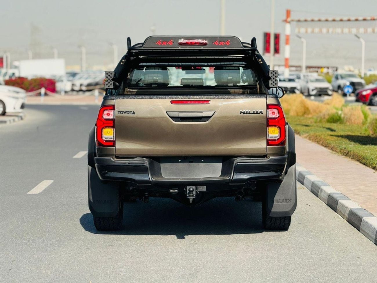 Toyota Hilux 2016 modified 2023 2.8L Diesel Engine 4x4 colour Brown Transmission Automatic Interior.Black leather
