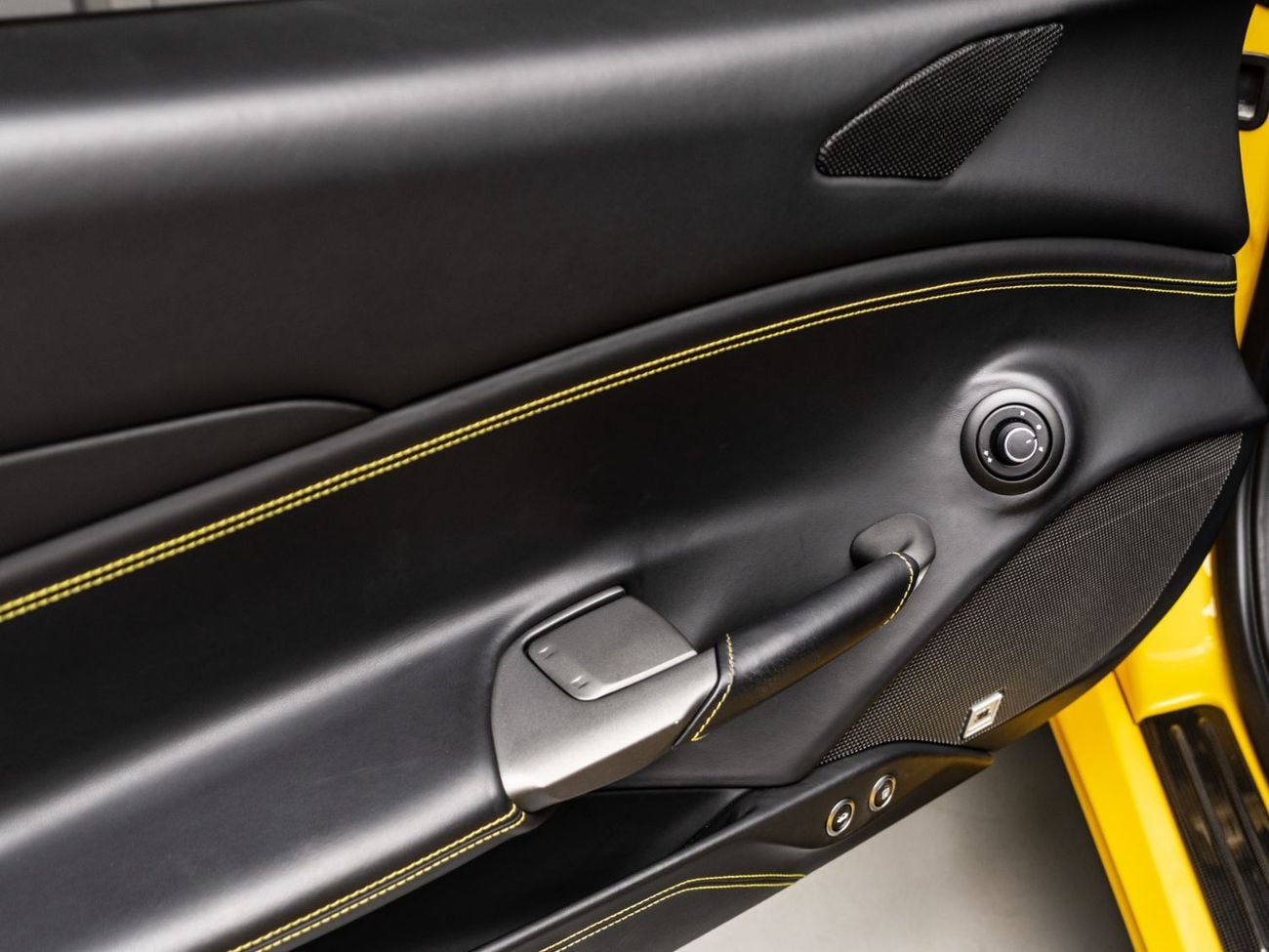 Ferrari 488 Spider STD BUY NOW, PAY 2027 | THE BLACKLINE STANDARD | Giallo Modena, Full Carbon, GCC