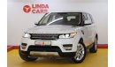 لاند روفر رانج روفر سبورت سوبرتشارج Range Rover Sport HSE Dynamic 2016 GCC under Agency Warranty with Zero Down-Payment.