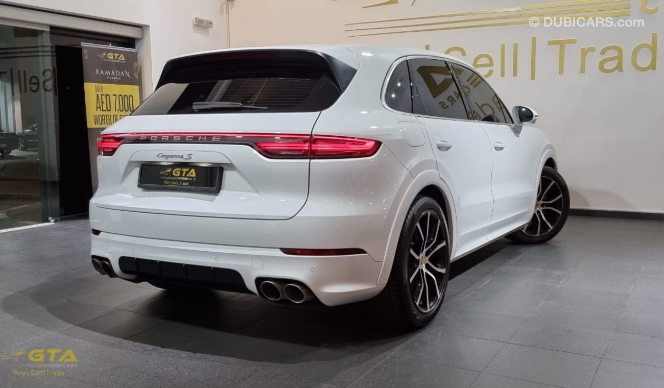 Porsche Cayenne S 2019 Porsche Cayenne S Turbo Kit, Full Service History, GCC