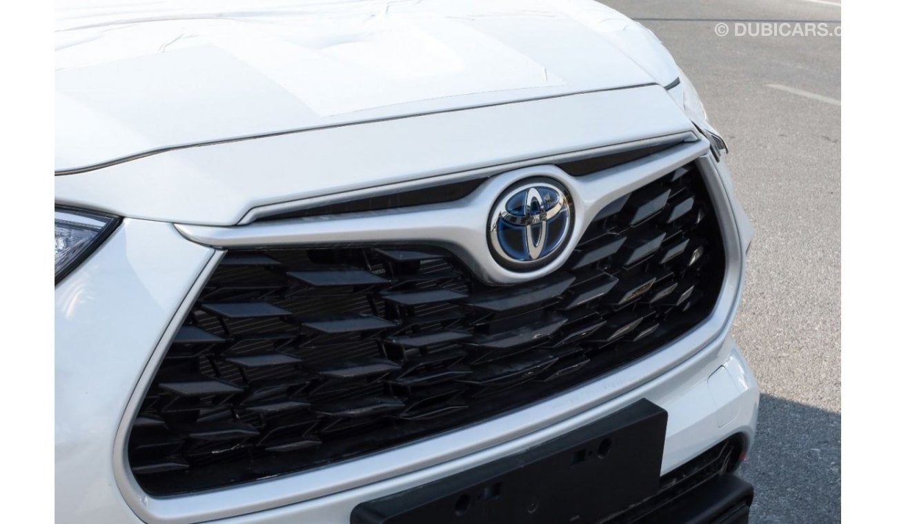 تويوتا هايلاندر Brand New Toyota Highlander HL25-GLEH | 2.5L |White / Grey | 2022 | For Export Only