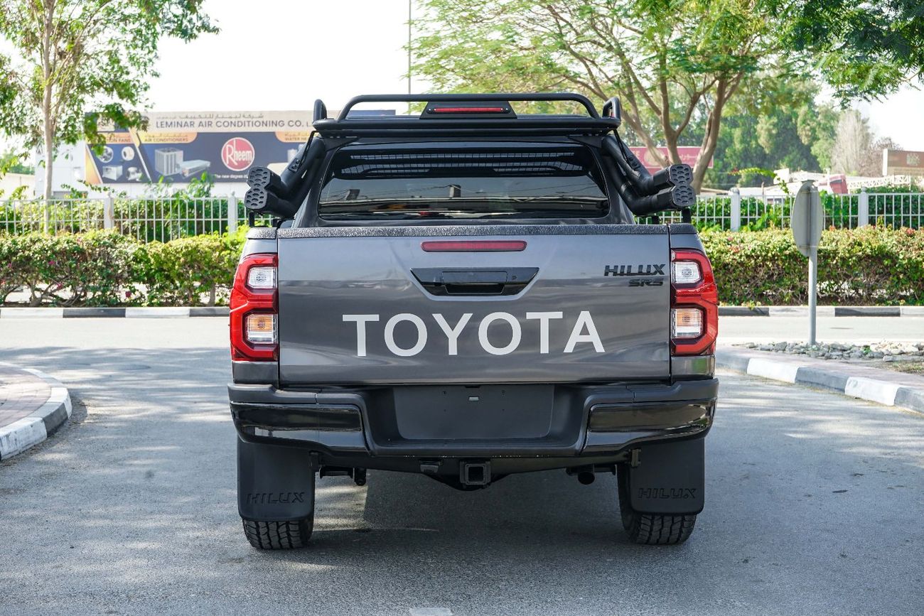 تويوتا هيلوكس The Toyota Hilux is a legendary, tough, and versatile pickup truck known for its reliability and off