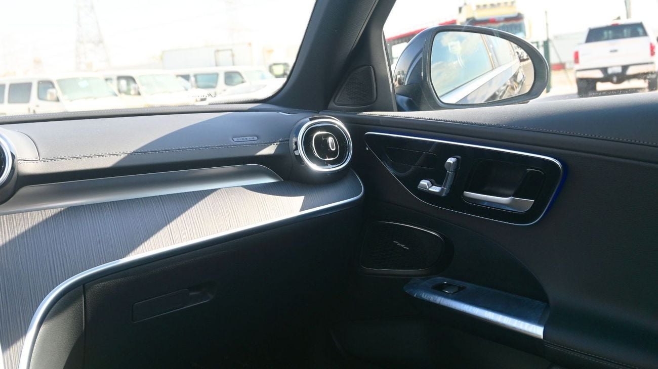مرسيدس بنز C 200 Mercedes C200 L 2025 1.5L 4 Cylinder 170 hp  4 Doors 5 Seats Grey outside Black inside