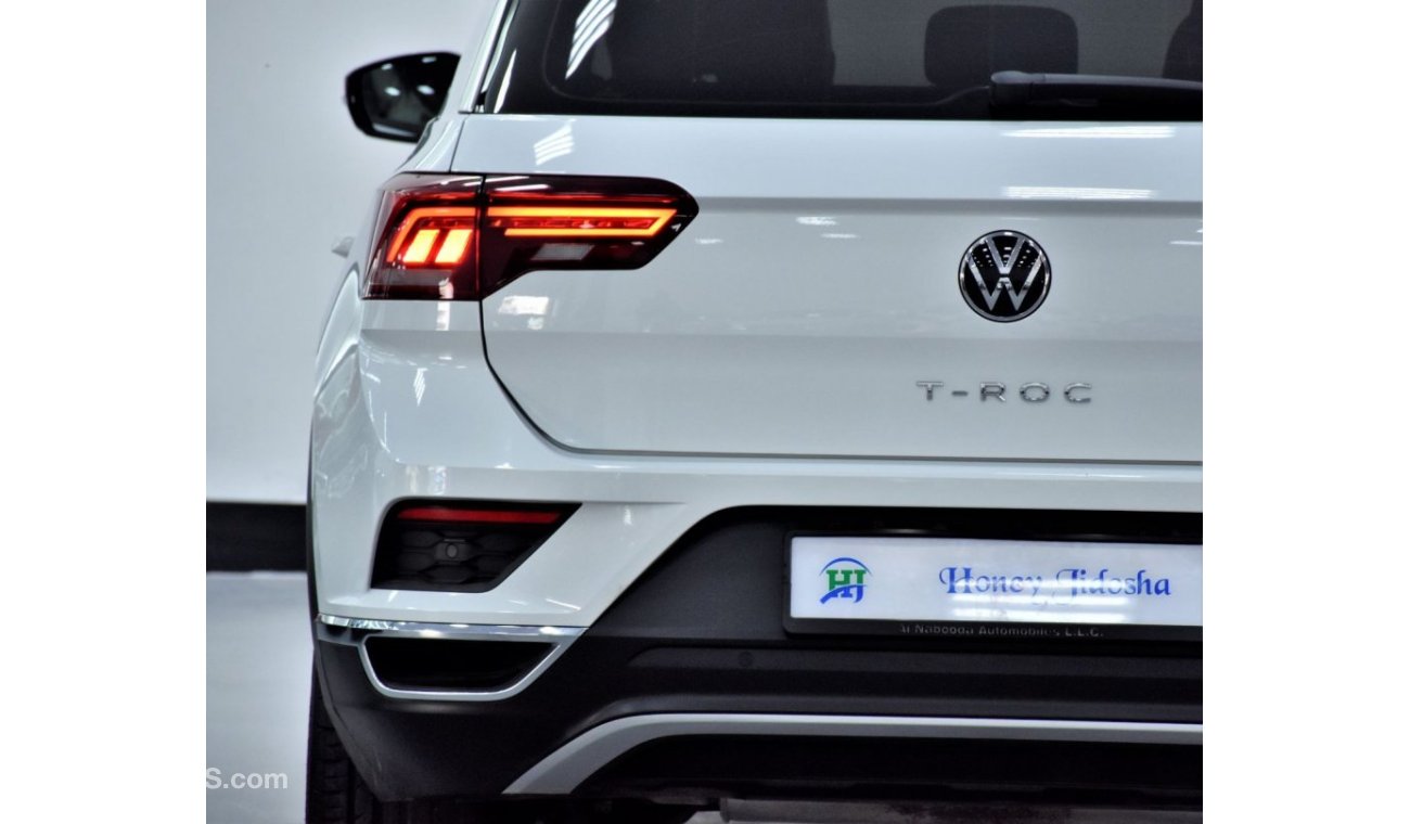 Volkswagen T ROC EXCELLENT DEAL for our Volkswagen T-ROC ( 2021 Model ) in White Color GCC Specs