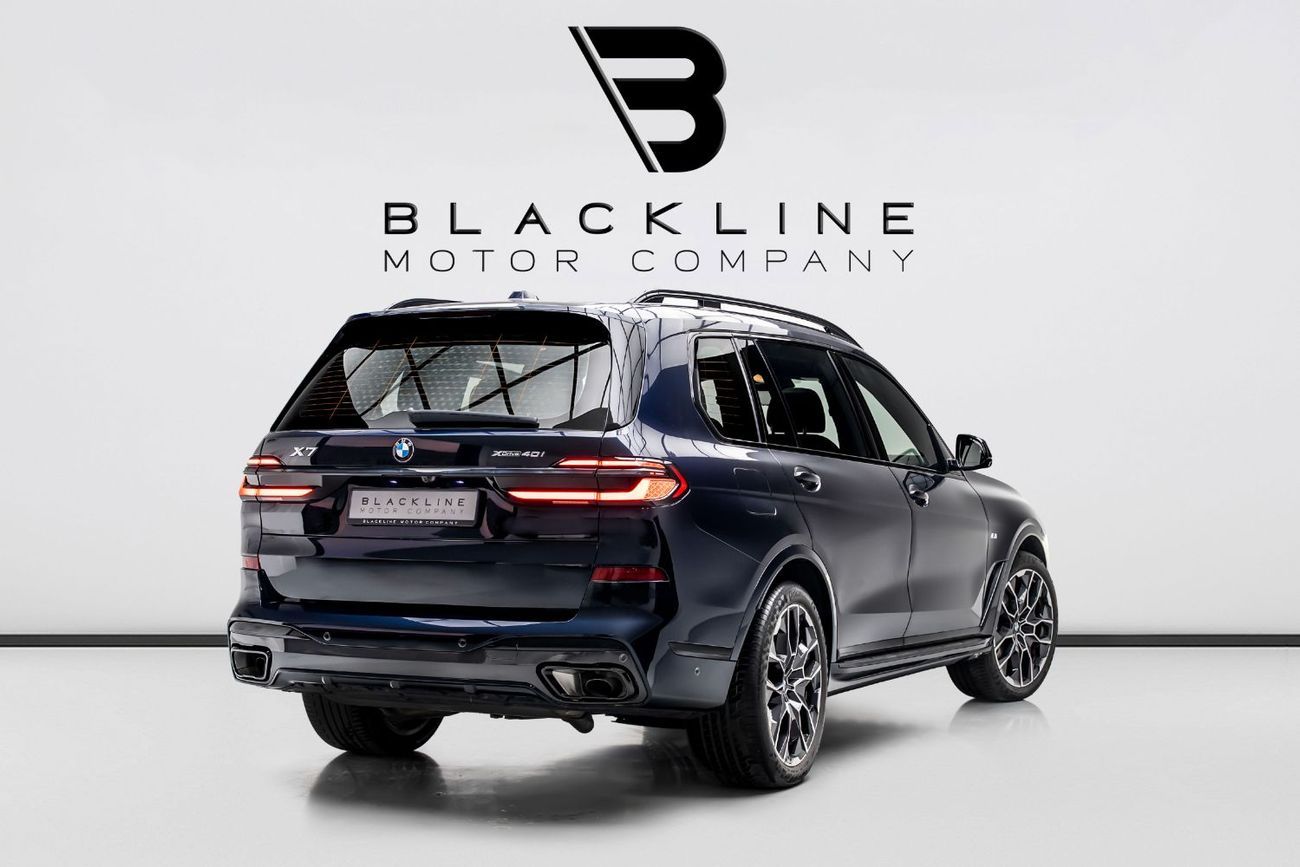 BMW X7 40i 3.0L BMW X7 xDrive40i, August 2028 BMW Warranty + Service Contract, Low KMs, GCC