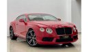 بنتلي كونتيننتال جي تي 2013 Bentley Continental GT, Full Service History, GCC