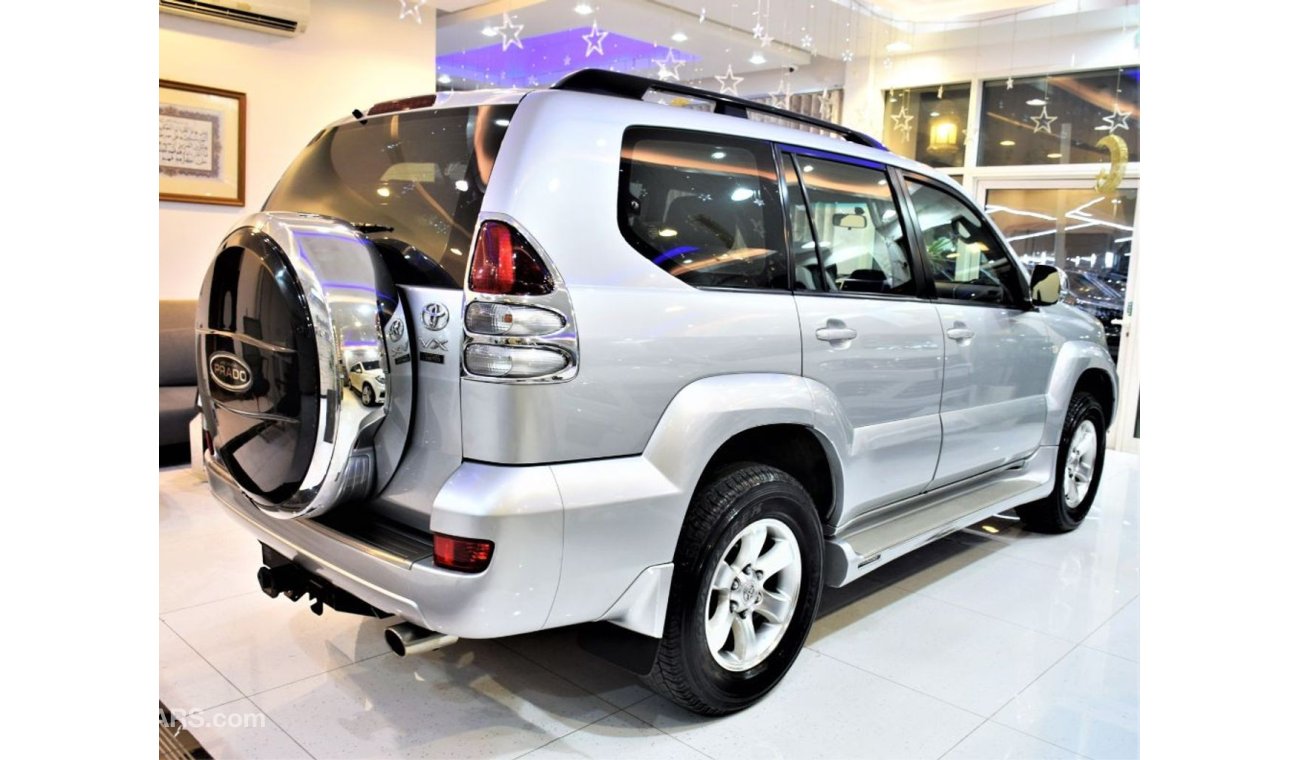 تويوتا برادو ORIGINAL PAINT ( صبغ وكاله ) Toyota Prado VX LIMITED 2008 Model!! in Silver Color! GCC Specs