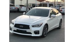 إنفينيتي Q50 موديل 2017 خليجي فل مواصفات كراسي جلد ومثبت سرعه وتحكم كهربي كامل ونظام صوت ممتاز وكاميرا خلفيه ومدخ