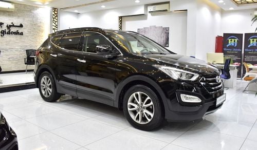 Hyundai Santa Fe EXCELLENT DEAL for our Hyundai SantaFe 4WD 3.3L ( 2014 Model ) in Black Color GCC Specs