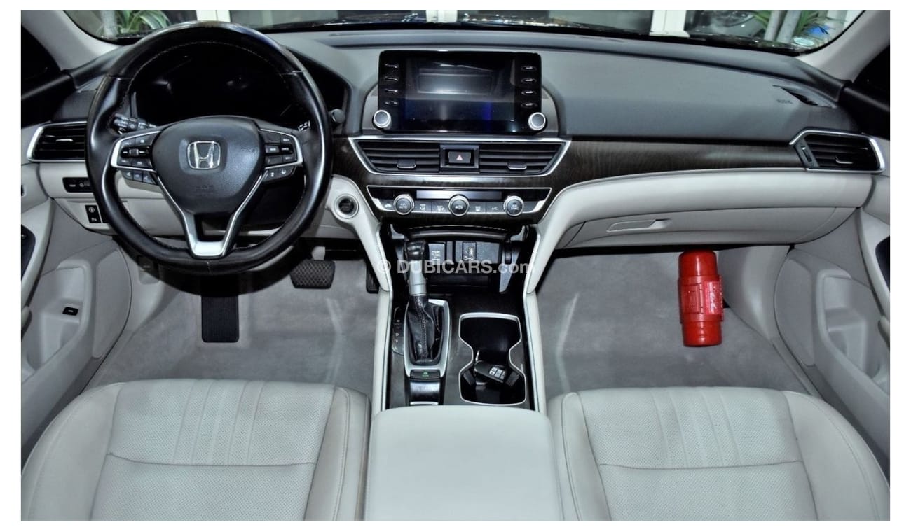 Honda Accord EXCELLENT DEAL for our Honda Accord ( 2019 Model ) in Blue Color GCC Specs
