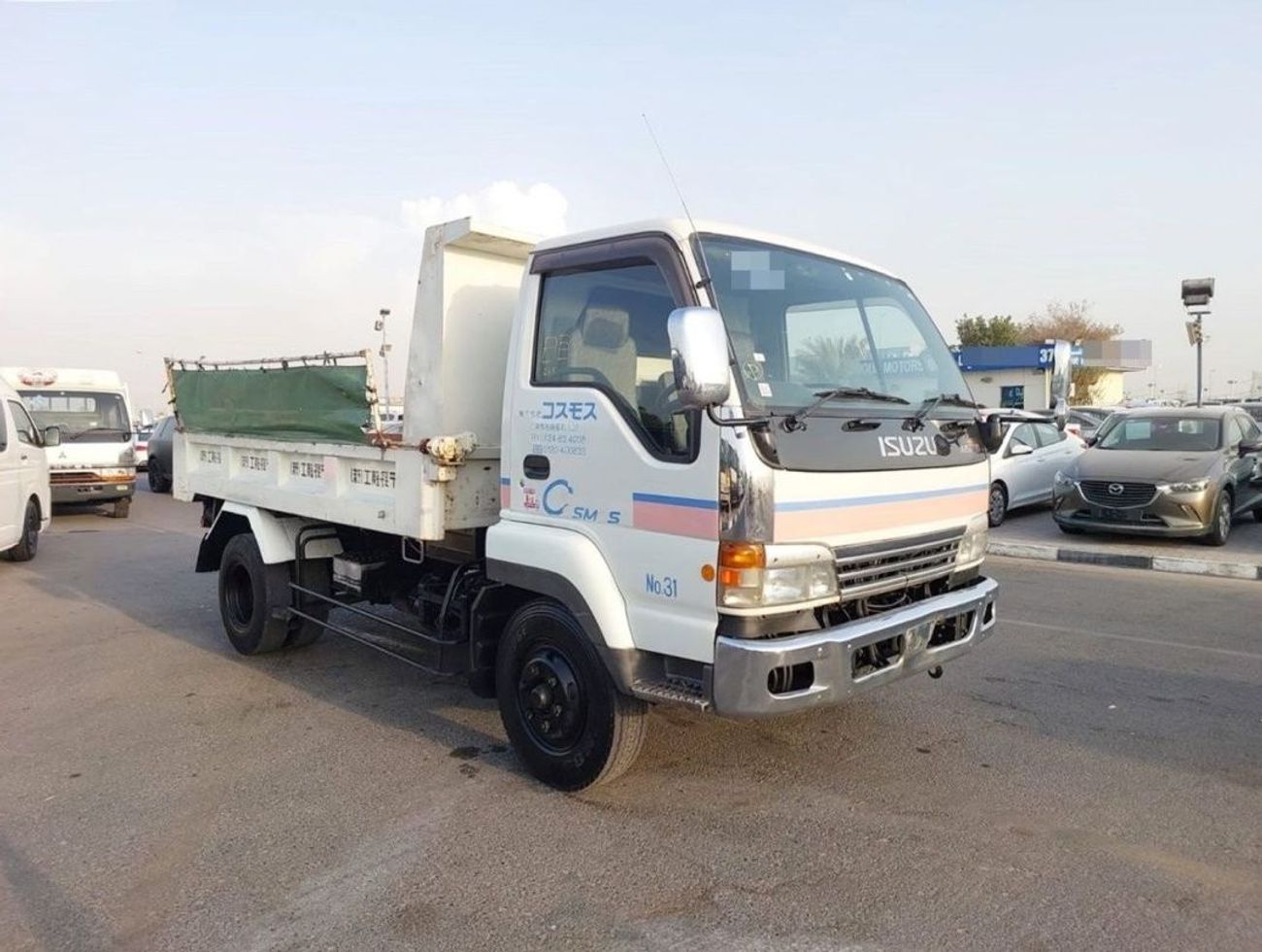 إيسوزو فوروارد ISUZU FORWARD JUSTON DUMPER RIGHT HAND DRIVE(PM00022)