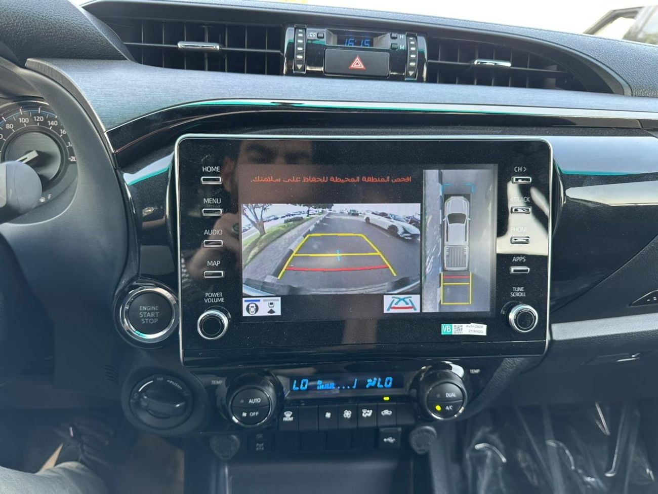 تويوتا هيلوكس 2026 HILUX D/C 4WD 4.0 ADVENTURE V A/T EXL WHITE | BLACK