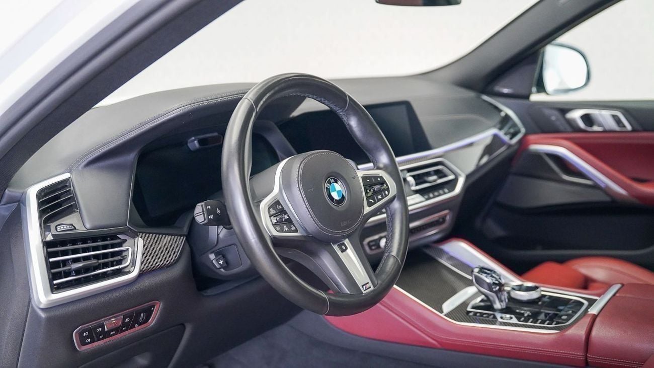 BMW X6 M 50i M50i 4.4L UAE's Very Best Example | 2 Years Free Servicing | AED 2,915 Per Month