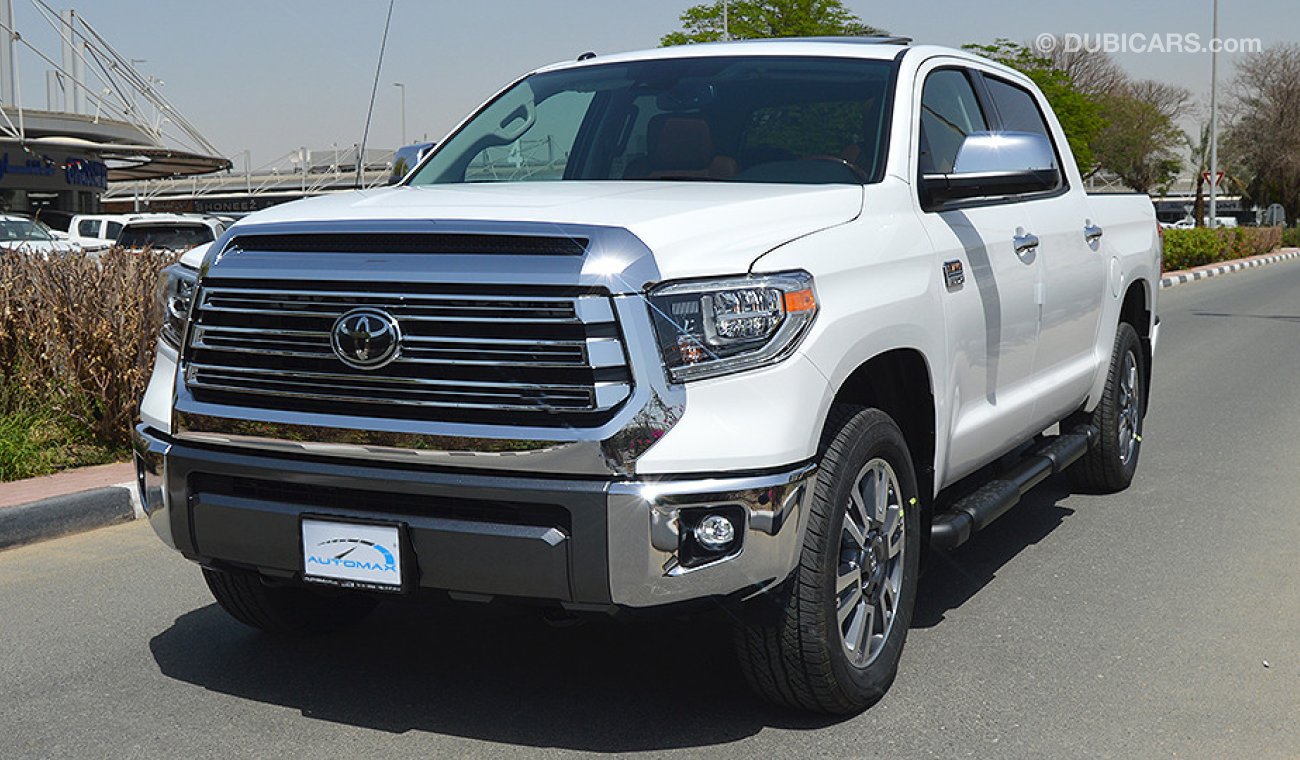 Toyota Tundra 2019, 1794 Edition, 5.7 V8 0km w/ 5Yrs or 200K km WTY at Dynatrade + 1 Free Service (SUMMER OFFER)