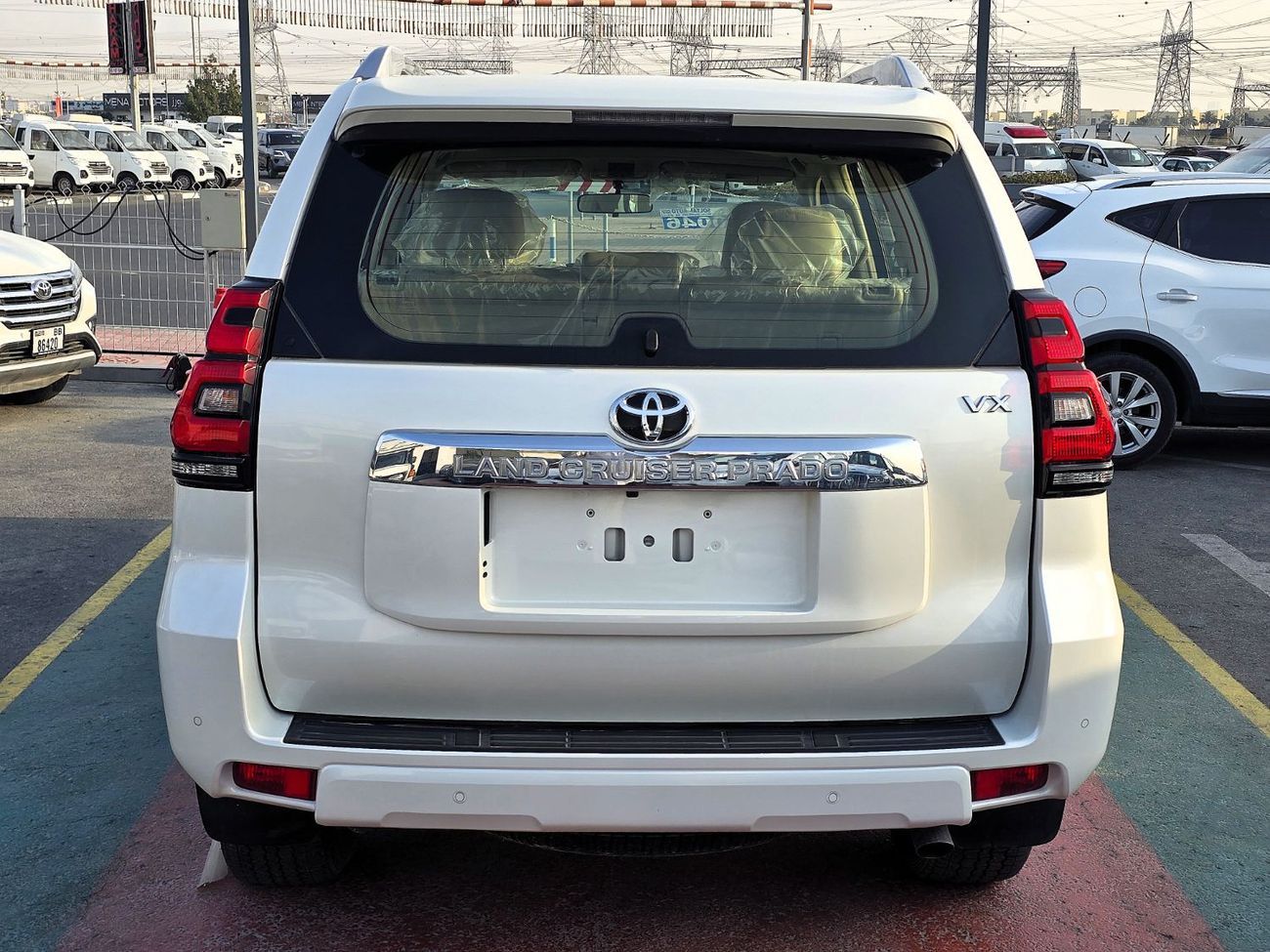 Toyota Prado Land Cruiser Prado VX 4.0l petrol 4WD SUV White  Color 2023 Model