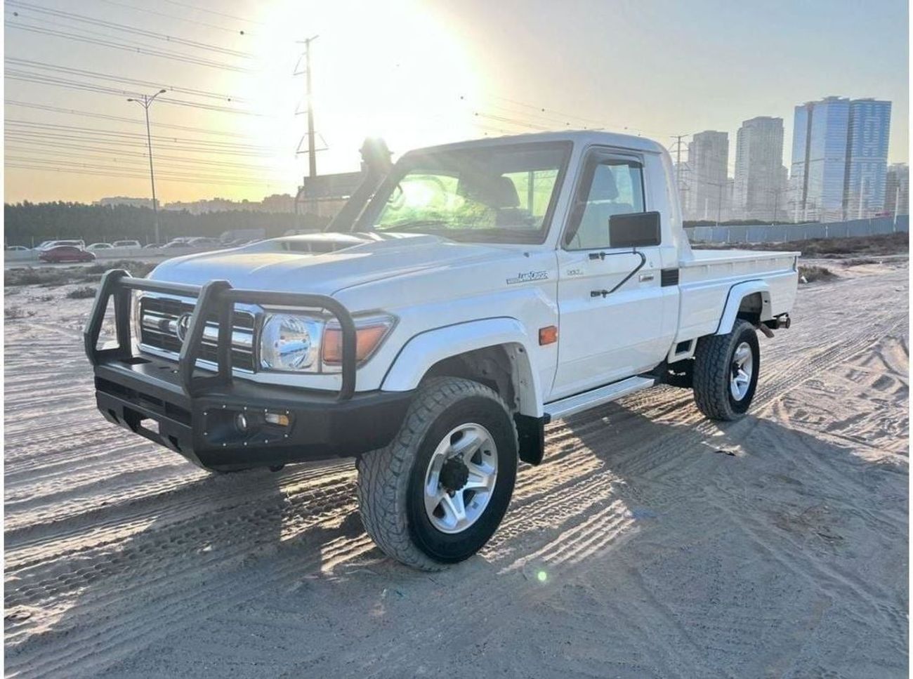 تويوتا لاند كروزر بيك آب Diesel 4.5 Liter Right Hand Drive Single Cab Manual Gear 1VD Engine