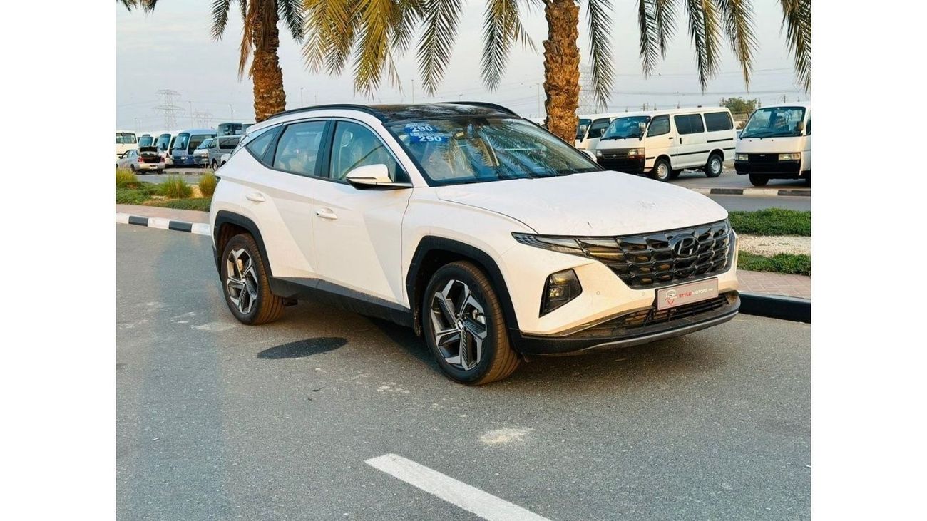 Hyundai Tucson Hyundai Tucson 1.6-TURBO WITH PANORAMIC ROOF, FOR EXPORT COLOR WHITE MODEL 2024 AUTOMATIC TRANSMISSI