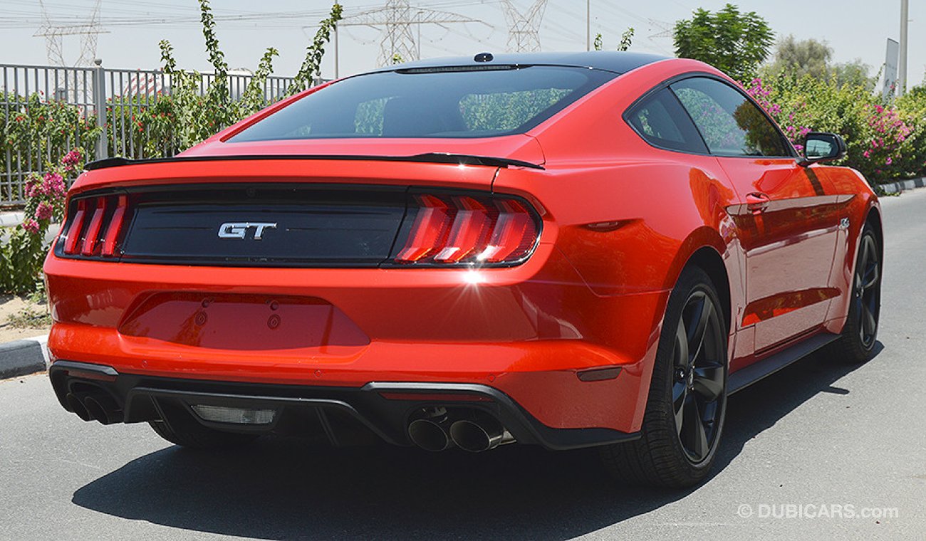 فورد موستانج 2019 GT Premium, 5.0 V8 GCC, 0km w/ 3Yrs or 100K km WTY + 60K km SERV at Al Tayer