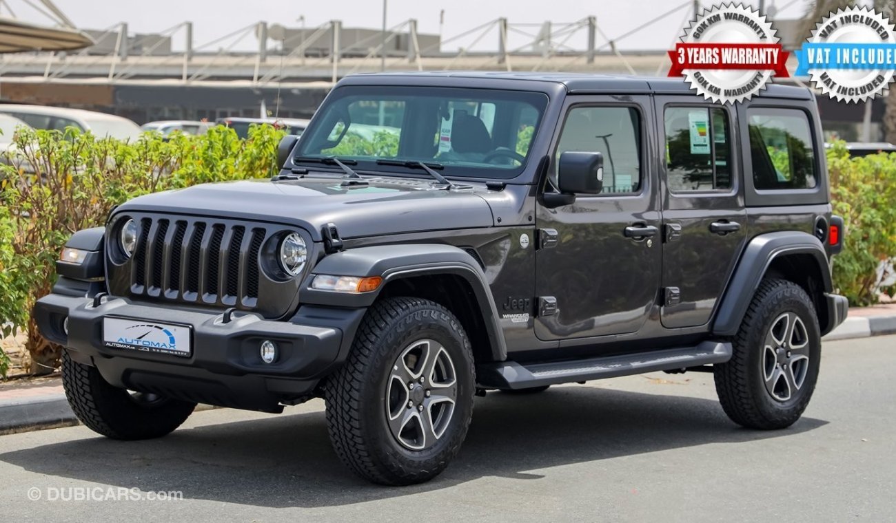 Jeep Wrangler Unlimited Sport Plus V6 3.6L , GCC , 2022 , 0Km , With 3 Yrs or 60K Km WNTY @Official Dealer