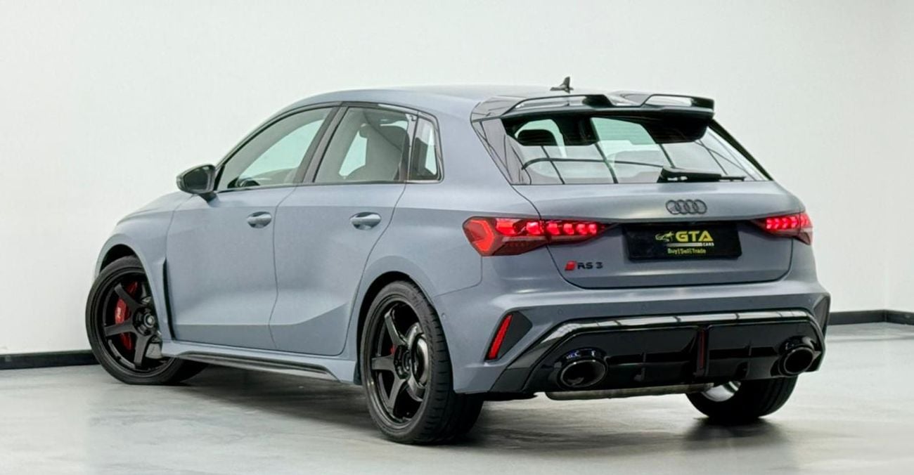 Audi RS3 TFSI quattro 2.5L Sportback 2025 Audi RS3 Sportback, 2030 Audi Warranty + Service Pack, Very Low Km,