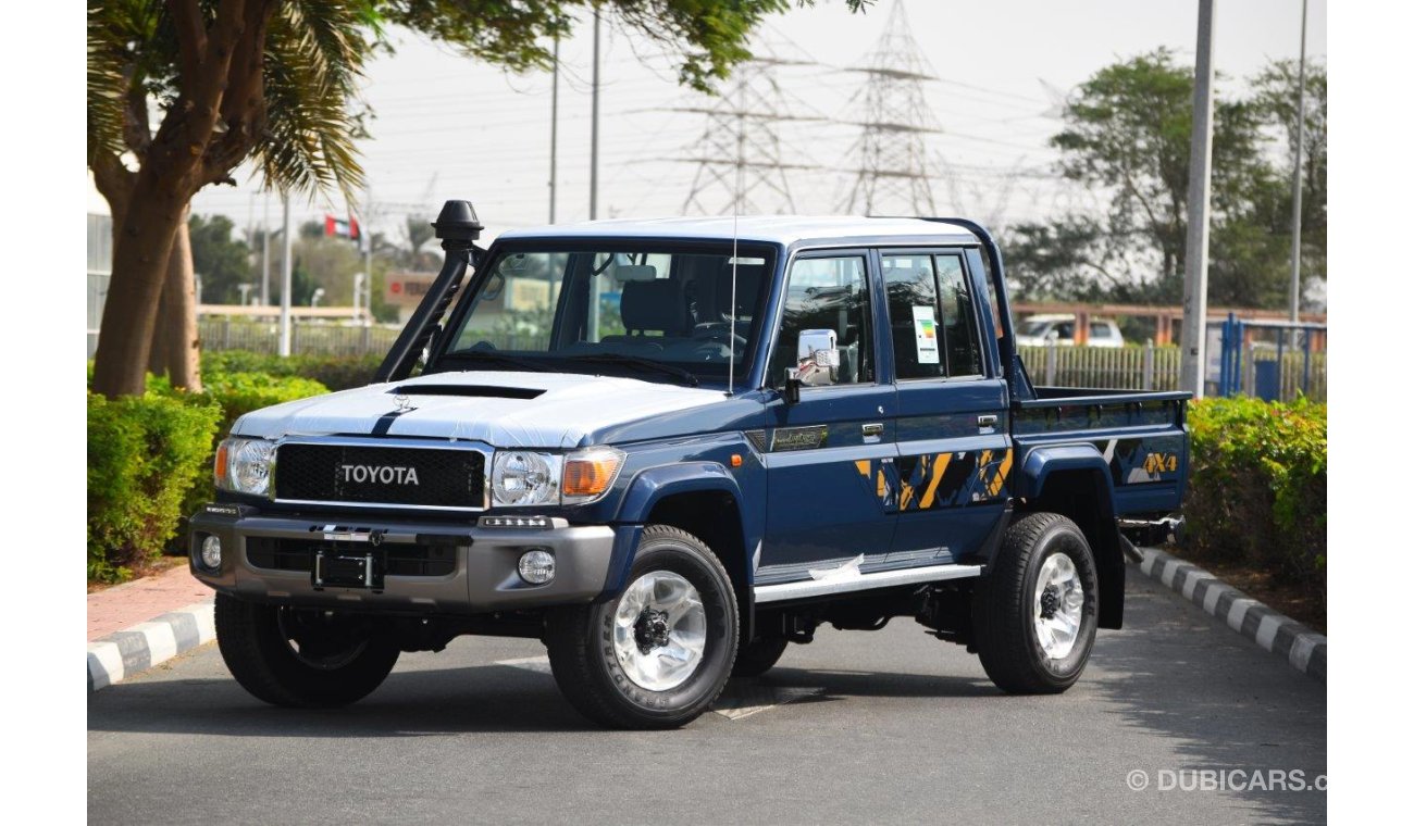 تويوتا لاند كروزر بيك آب 79 DOUBLE CAB LIMITED LX V8 4.5L TURBO DIESEL 5 SEAT MT