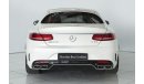 مرسيدس بنز S 63 AMG كوبيه *Special online price WAS AED475,000 NOW AED419,000