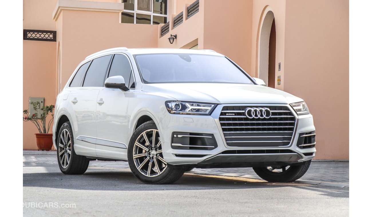 Audi Q7 45 TFSI  2016  AED 3300 PM with 0 downpayment