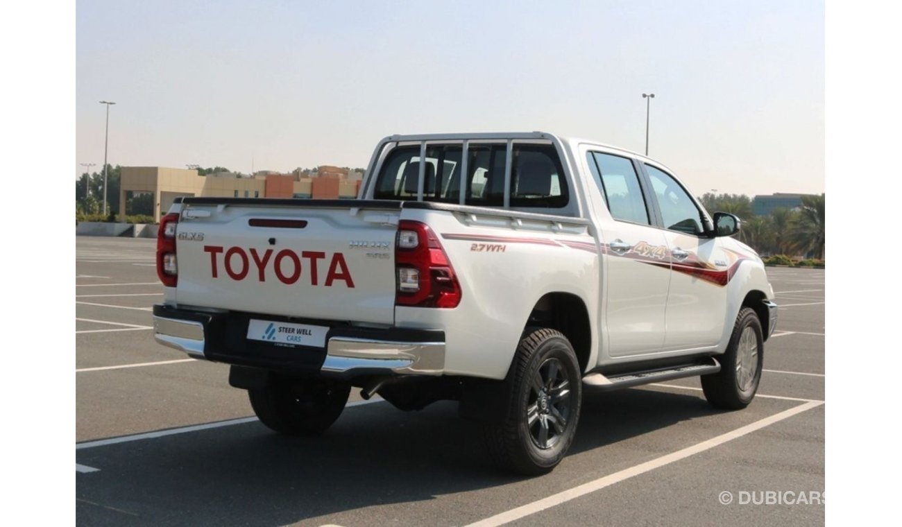 تويوتا هيلوكس 2022 | HILUX 4X4 2.7 L - V A/T 4CYL DOUBLE CABIN SR5 - PETROL WITH GCC SPECS - EXPORT