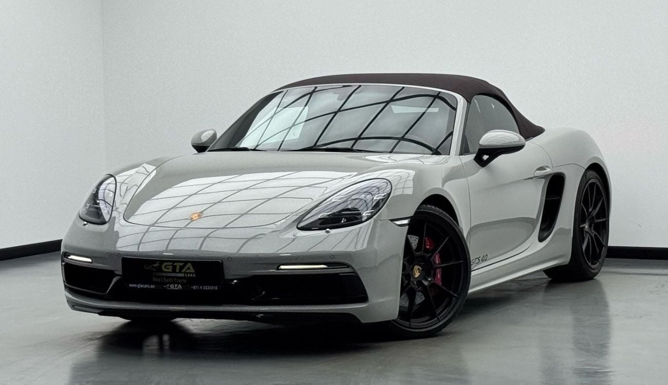 بورش بوكستر 718 GTS 4.0L A/T 2023 Porsche 718 Boxster GTS, 2027 Porsche Warranty, Full Porsche Service History, Low