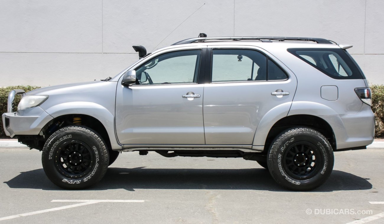 Toyota Fortuner 4.0 V6 GXR fully modified for off road ,GCC ,accident free 100%