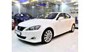 Lexus IS300 ( ONLY 87000 KM & With SERVICE HISTORY ) Amazing Lexus IS 300 2008 Model!! in White Color! GCC Specs