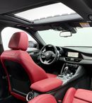 ألفا روميو جوليا 2024 Alfa Romeo Giulia Veloce Q2 MCA, 2028 Agency Warranty  Service Contract, Agency FSH, GCC