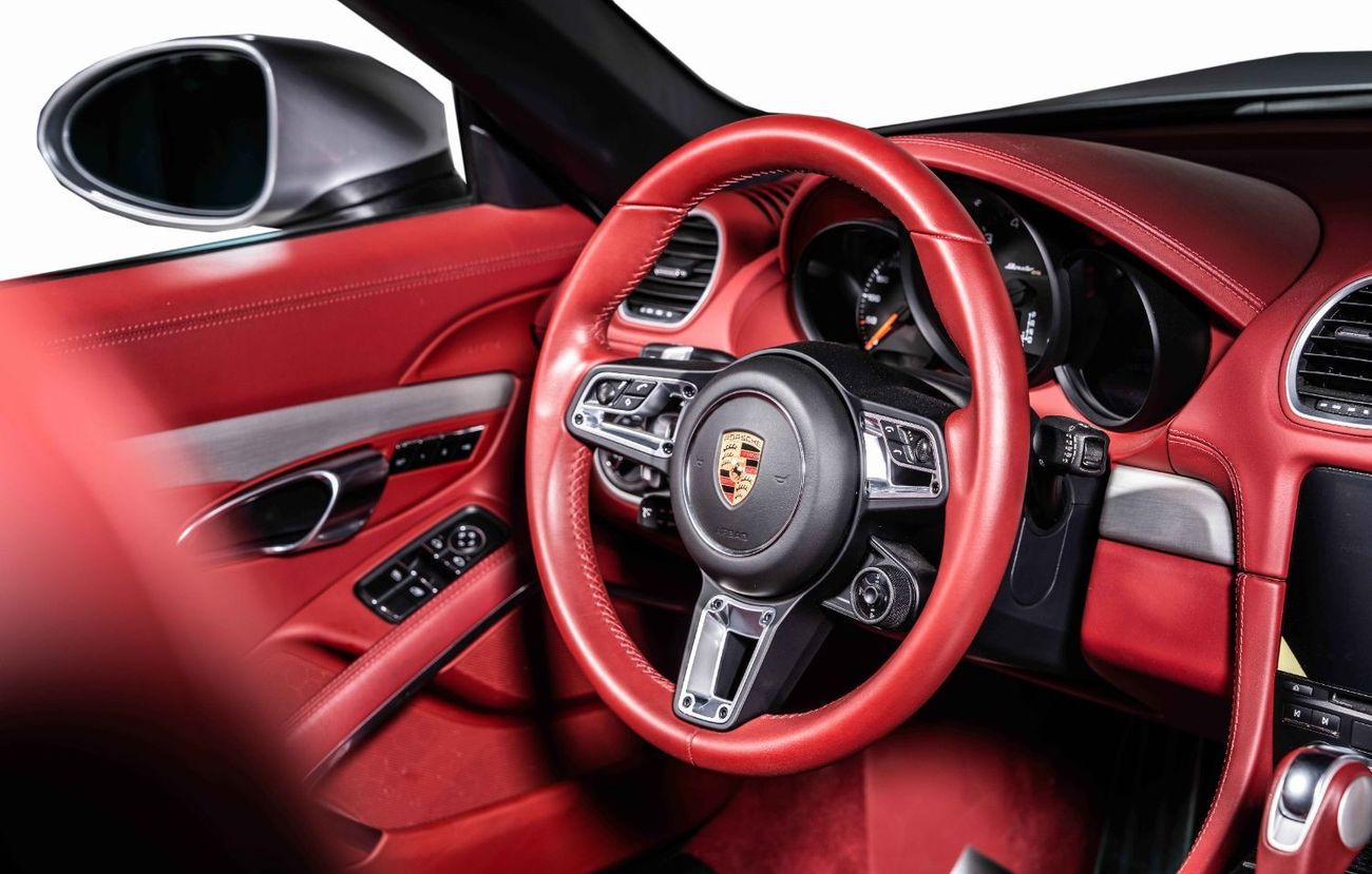 Porsche 718 Boxster 2022-PORSCHE BOXSTER-25 YEARS ANNIVERSARY EDITION-GCC-SPECIAL CAR-AL NABOODA WARRANTY TILL 2026