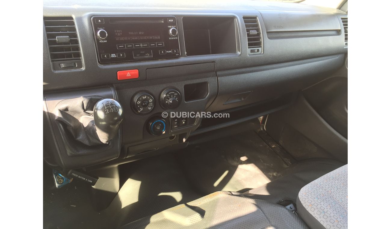 Toyota Hiace GL HI ROOF 15 SEATER PASSENGER BUS GCC