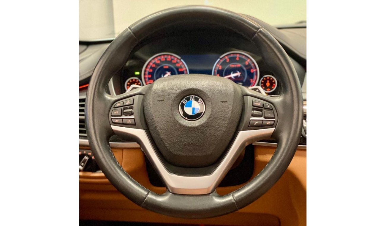 بي أم دبليو X6 2015 BMW X6 xDrive50i Exclusive, BMW Warranty, BMW Service Contract, Low Mileage, GCC