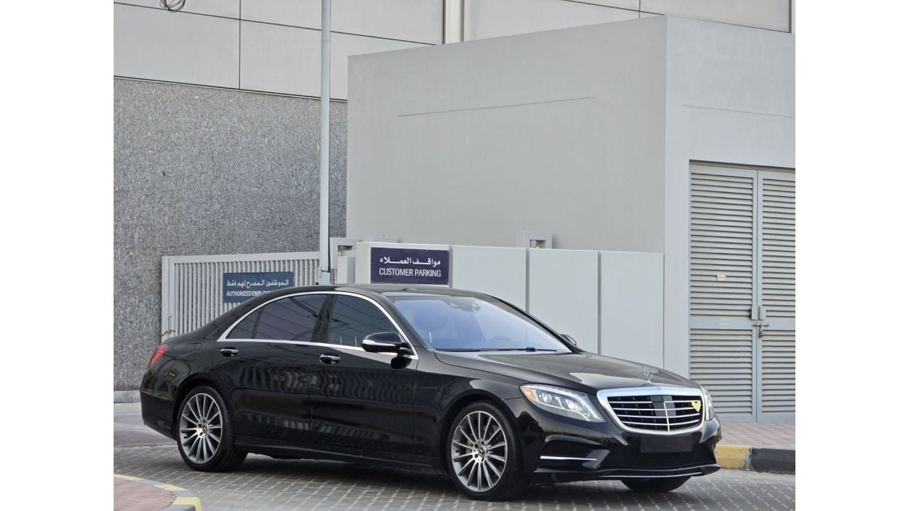 مرسيدس بنز S 550 MERCEDES S-550 2017 US V8  GOOD CONDITION INSIDE & OUT SIDE